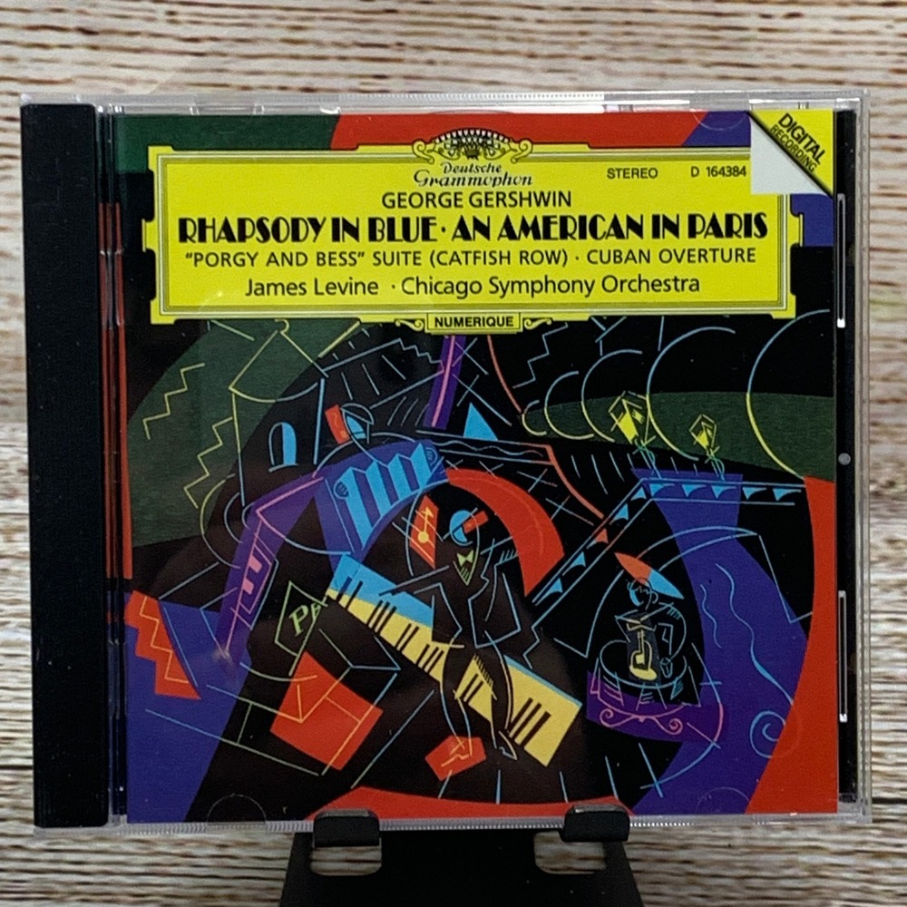 George Gershwin James‎ Levine - Rhapsody in Blue An American in Paris [1993 CD]